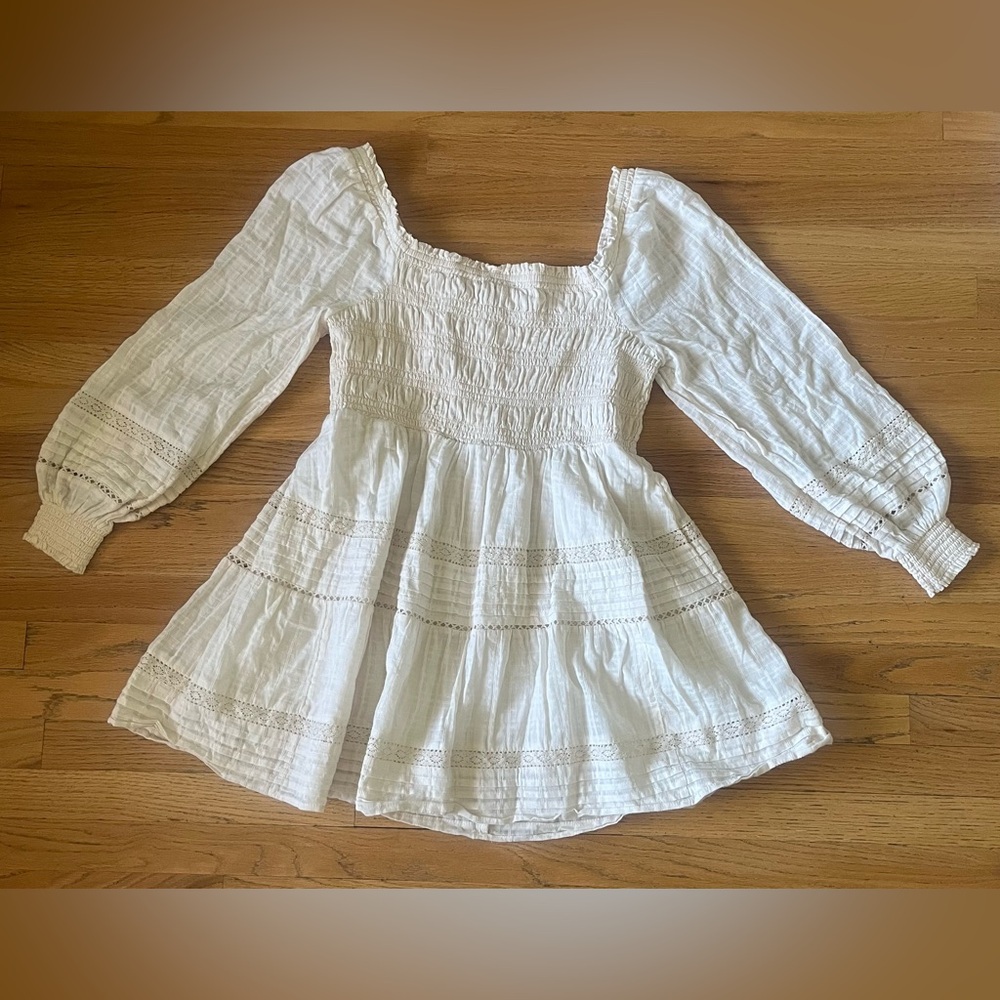 American Eagle cotton boho long sleeved midi dress sz xl